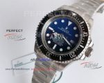 V10 New Noob Rolex Deepsea D-Blue Dial Stainless Steel Copy Mens Watches 